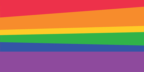 Pride Gradient Background with LGBTQ Pride Flag 