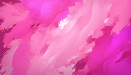 Abstract pink painting background, soft  color brushes strokes and splashes