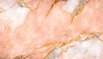 Abstract peach pink luxury marble texture, premium background	
