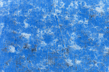Blue dirty background. Old blue cracked paint