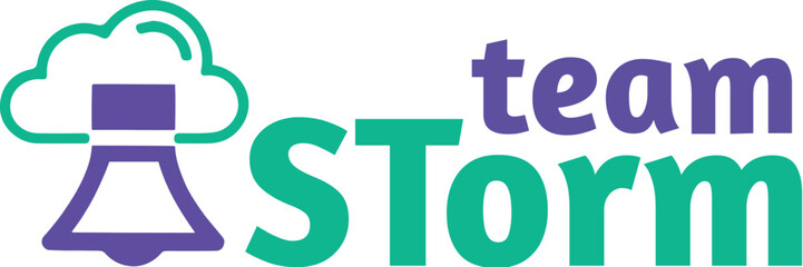 Logo Storm Team for advertising, creative design and teamwork5