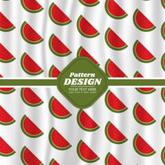 fruit pattern background  design