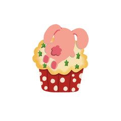 Bunny muffin 
