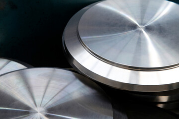 newly manufactured cylinders in the factory