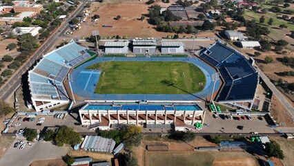 National Stadium in Gaborone, Botswana, Africa