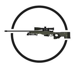 awm Sniper rifle Firearm Assault rifle, sniper rifle, assault Rifle, machine Gun