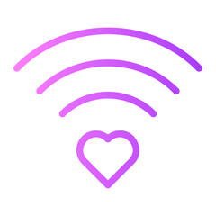 vibration gradient icon