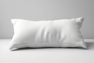 Fototapeta na wymiar Travel white pillow hotel. Generate Ai