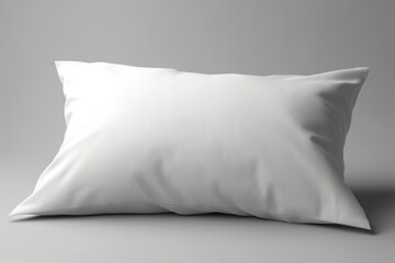 Fototapeta na wymiar Travel white pillow mockup. Generate Ai