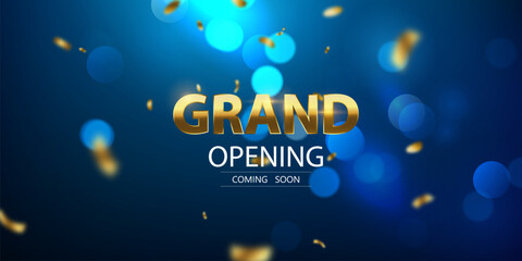 Beautifully design your opening card background. business banner template vector illustration