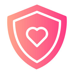 medicine and health gradient icon