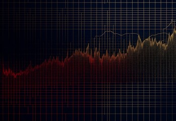 market graph-Created using Ai technology