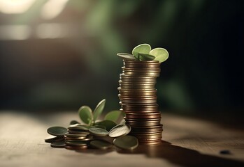 coins growth-Created using Ai technology