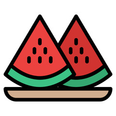 watermelon tropical fruit nature summer