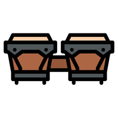 bongos music tropical nature summer