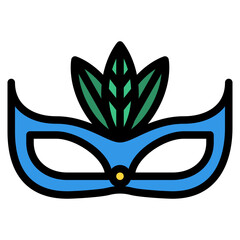 tropical mask tropical nature summer