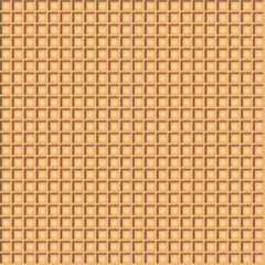 Geometric symmetrical pattern of many small squares. Wafer seamless pattern. 