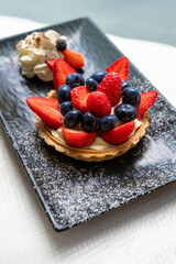 red fruit tart
