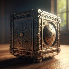 
antique box-Created using Ai technology