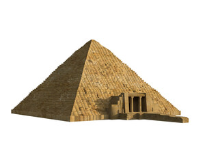 Fototapeta na wymiar 3d render Egyptian pyramid