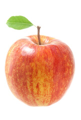 Fresh apple isolated on white