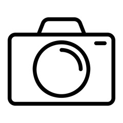 camera line icon