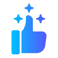 feedback gradient icon