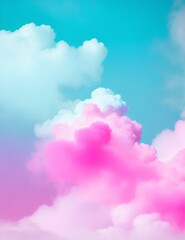 Fototapeta premium colorful clouds in the sky generated by Ai