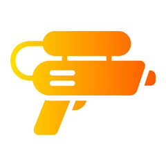 water gun gradient icon