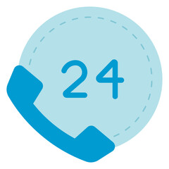 24 customer service illustration