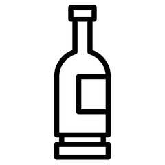 wine bottle line 