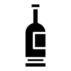 wine bottle glyph 