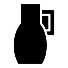 wine bottle glyph 