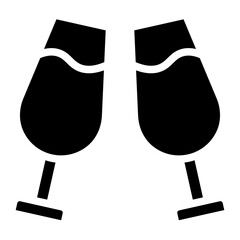 wine glass glyph 