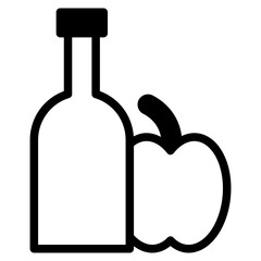 wine bottle dualtone