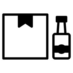 wine bottle dualtone 