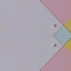 pills colorful geometric background drug use 