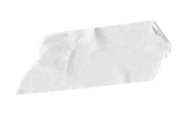 Fototapeta na wymiar white sticker paper tape washi tape high quality isolated 