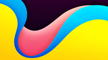 Abstract background soft gradient color and dynamic shadow on background .Vector background for wallpaper,banner. Eps 10