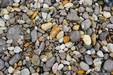 Sea stones, summer background Nature Sea eco River