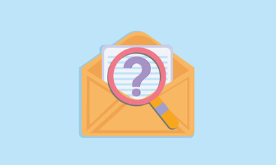 Assessment result in thin line open letter.