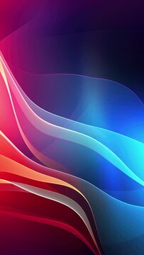 Abstract business vertical video background for mobile social media posts, marketing backdrop for marketing text or wallpaper story layouts, slow movement of a design texture with elegant wavy style
