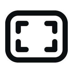 aspect ratio icon