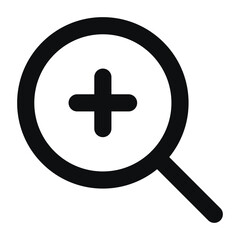 Obraz premium magnifying glass icon