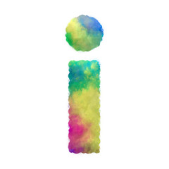 Colorful fluffy clouds alphabet lowercase letters. This is a part of a set which also includes uppercase letters, numbers, punctuation marks, symbols, shapes, and frames