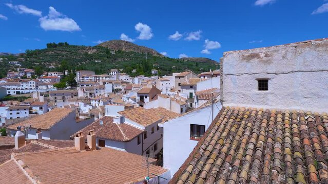 Town and municipality of Castril. Hu&eacute;scar region. Geopark of Granada, Geopark of Gorafe. Grenada Province. Andalusia. Spain. Europe