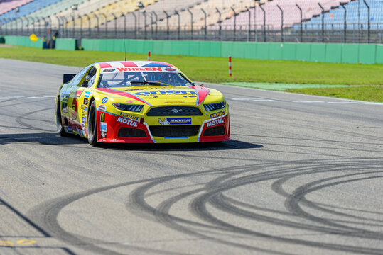 nascar race car at american fanfest juli 2020 Hockenheim Germany Hockenheimring