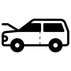 car hood icon