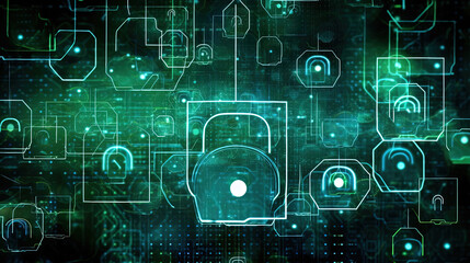 Secure network illustration