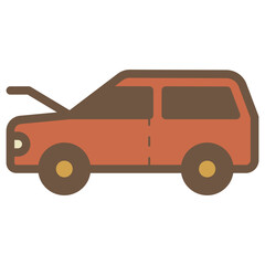 car hood illustration